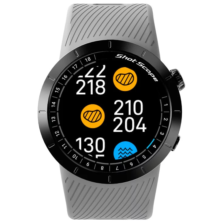 Montre Shot Scope X5 GPS Grise