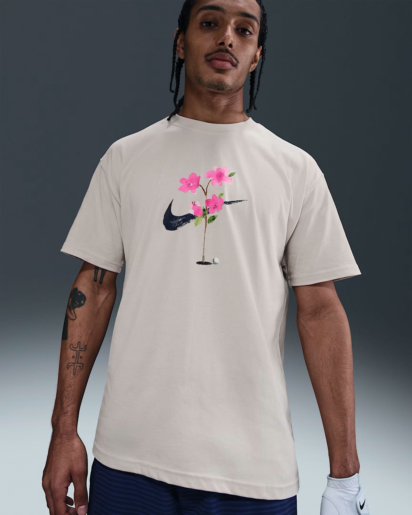 NIKE MAX 90 Beige T-SHIRT