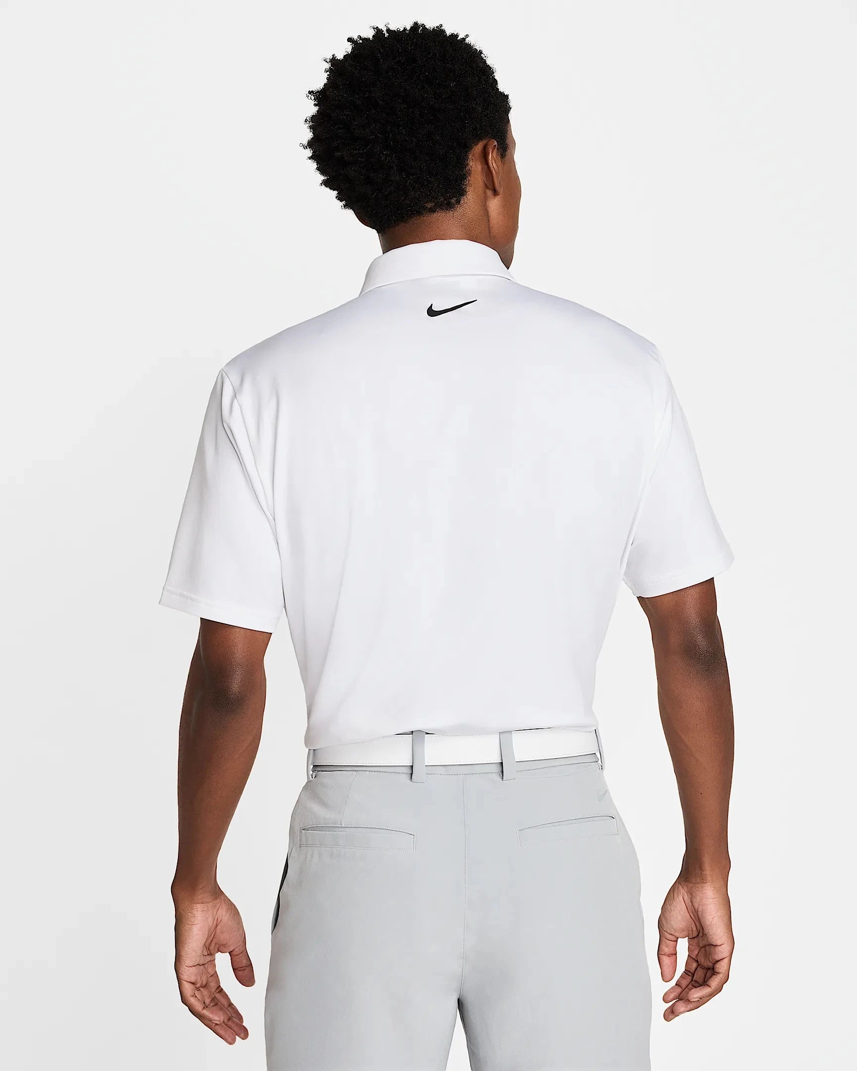 Nike Polo Dri Fit Solid Tour White