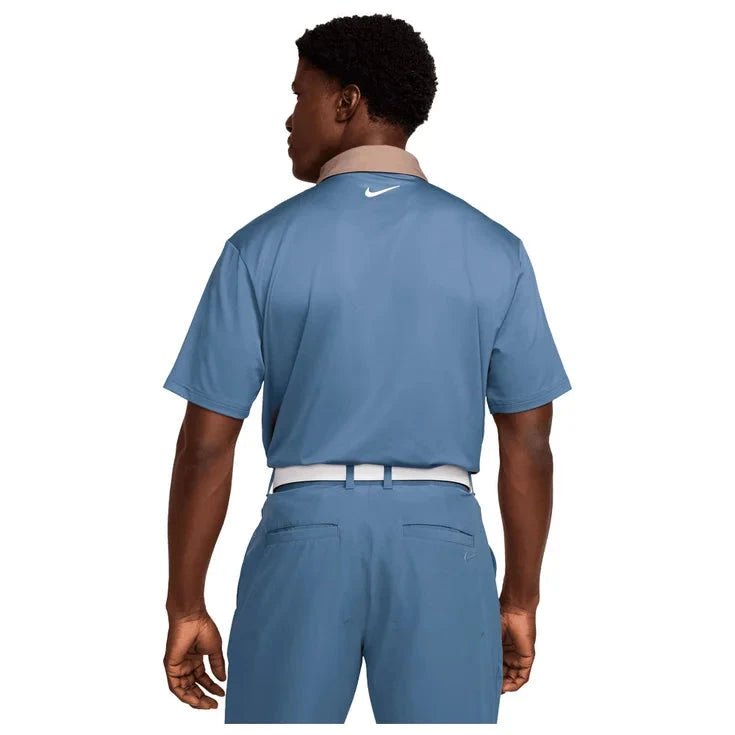 Nike Polo Dri Fit Tour Contrast Polo Bleu