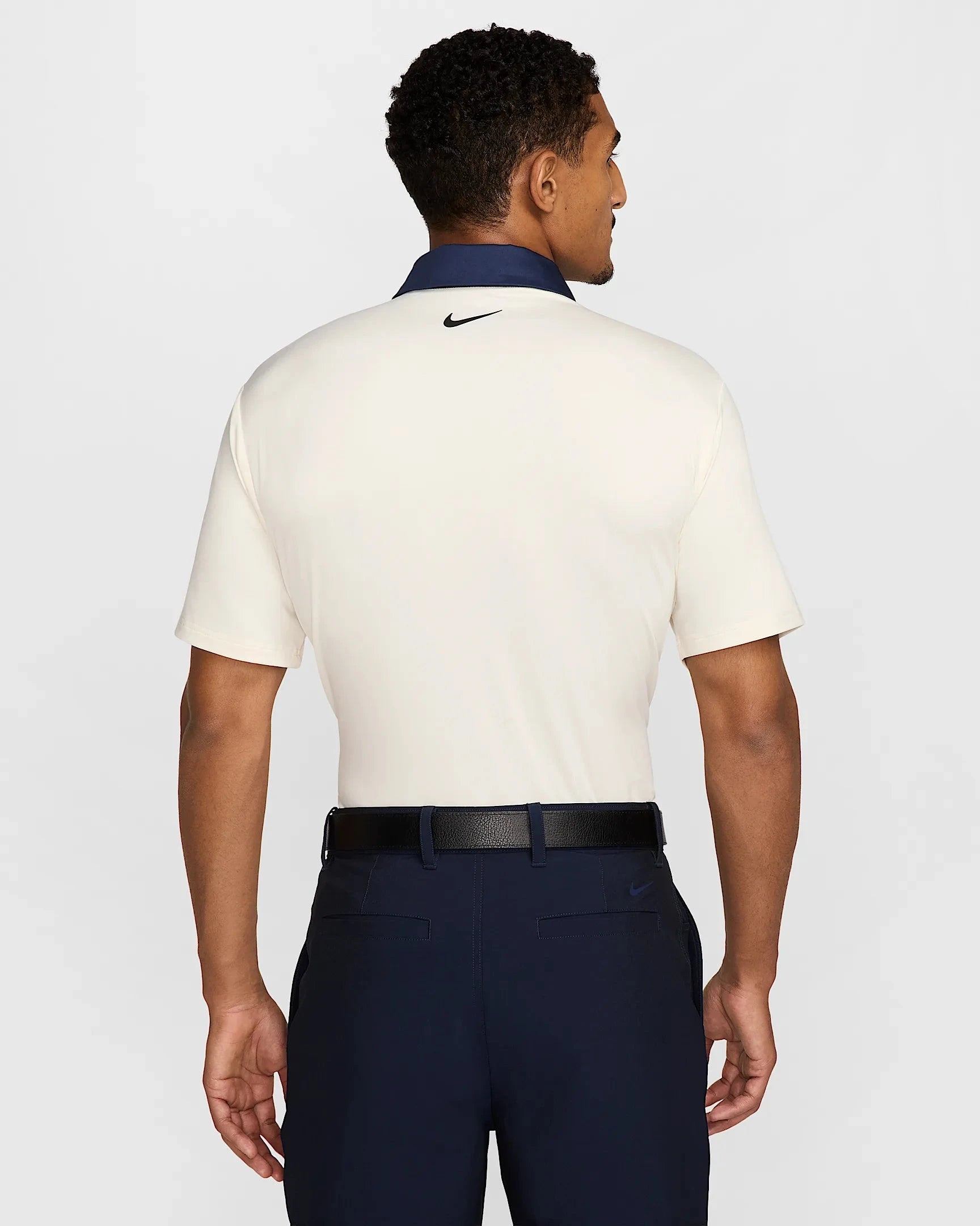 Nike Polo Dri Fit Tour Contrast Polo Creme