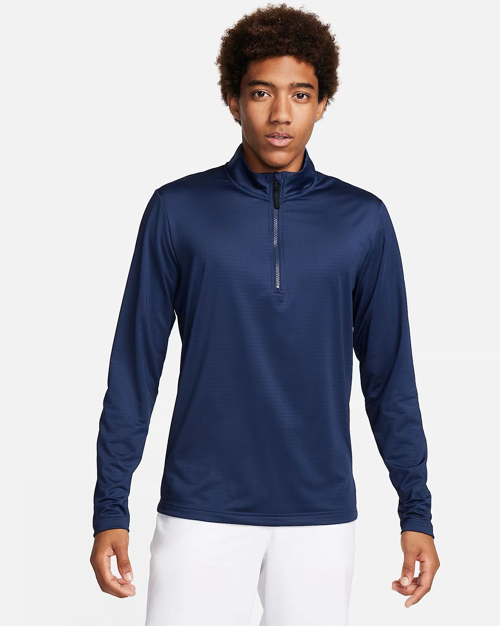 NIKE sweat VICTORY DRI FIT BLEU MARINE