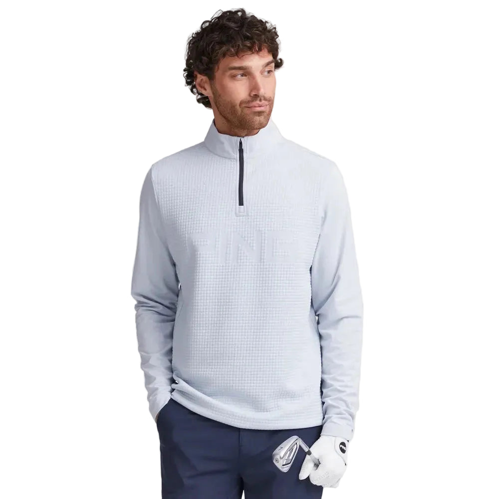Ping 1/4 Zippé FARON golf Gris perle
