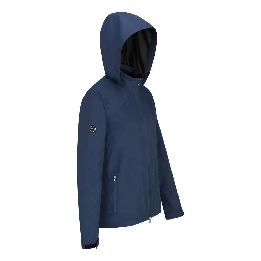 PING Milli Veste Imperméable Femme Bleu Oxford
