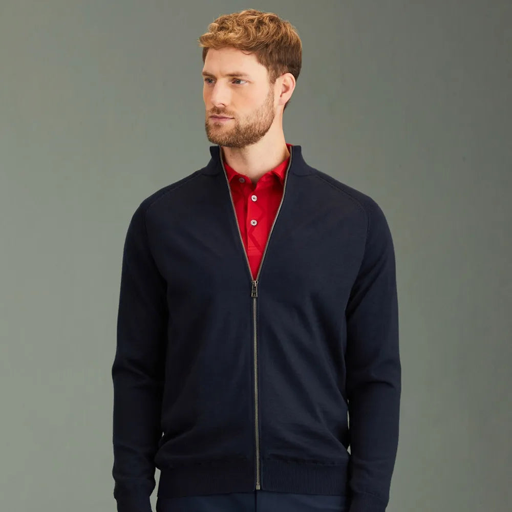 PING Pull sweat 1/2 Zip lined Murphy Navy