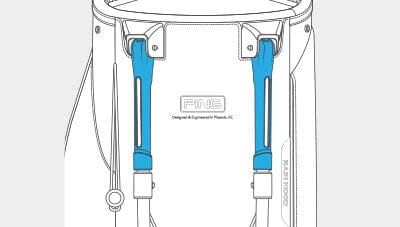Ping Sac de golf Hoofer Lite (couleur G440) 231 bleu noir 2025