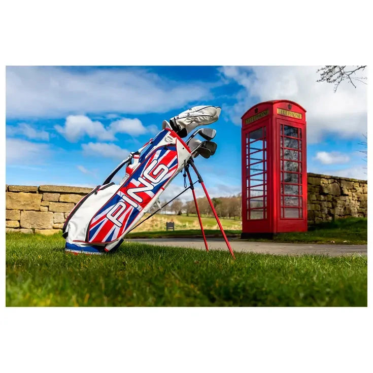 Ping Sac trépied de golf Hoofer Lite UNION JACK
