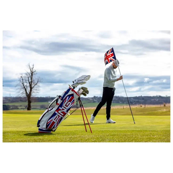 Ping Sac trépied de golf Hoofer Lite UNION JACK