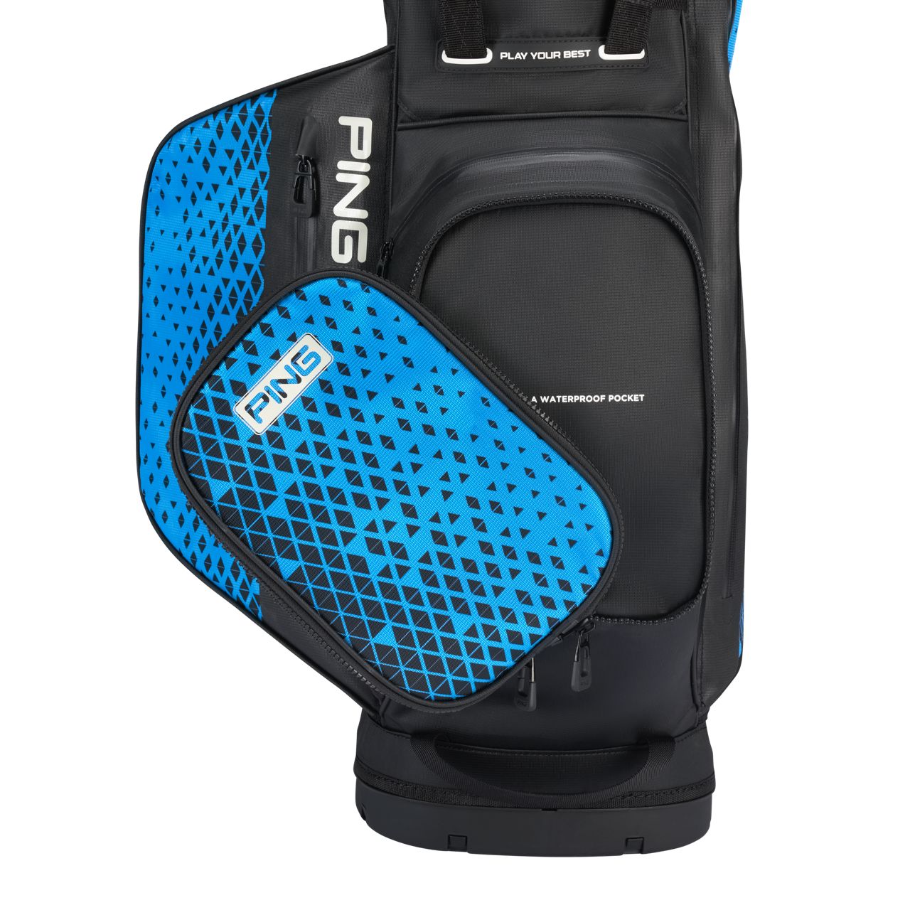 Ping sac trépied de golf Hoofer Monsoon Noir Bleu G440 Waterproof