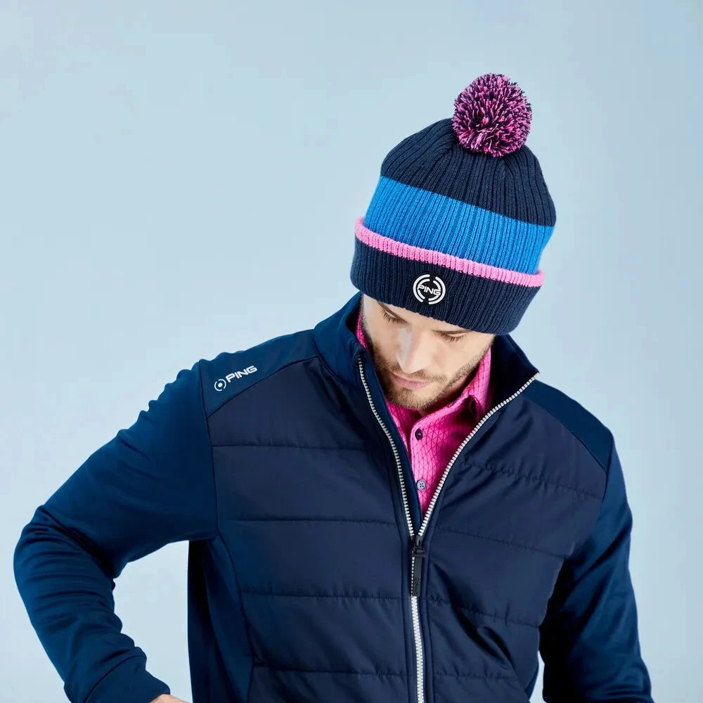 Ping Veste Aiden hybride Fleece Navy