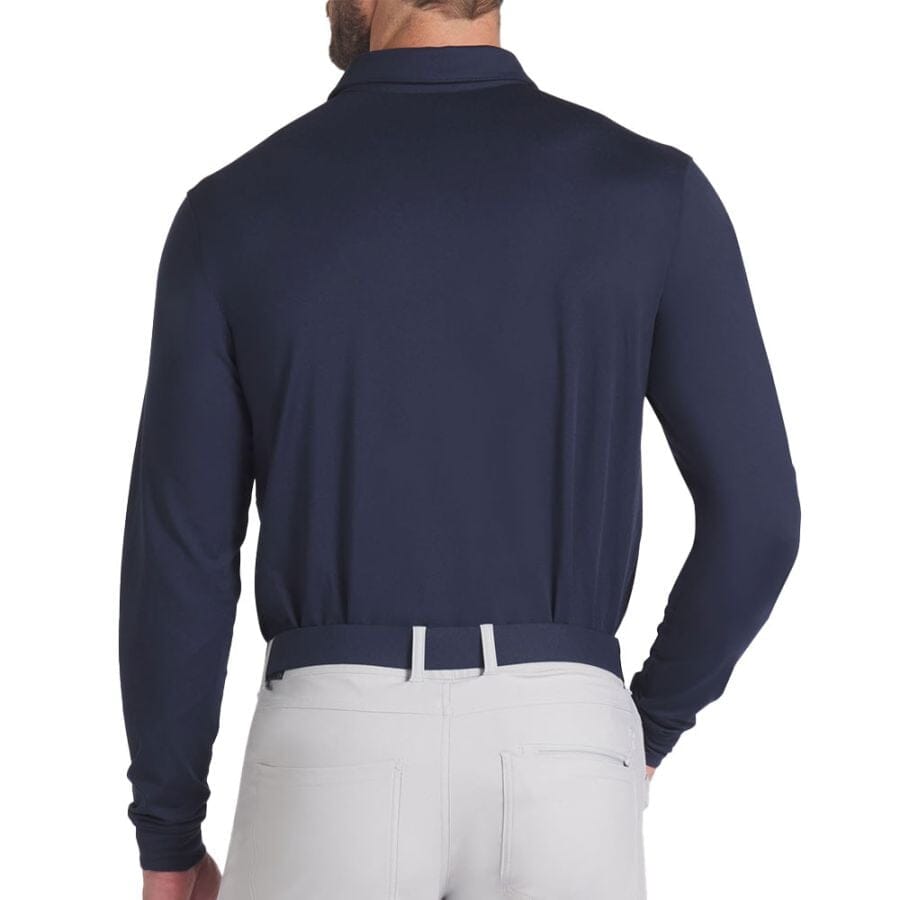 Polo manches longues PUMA Cloudspun Deep Navy