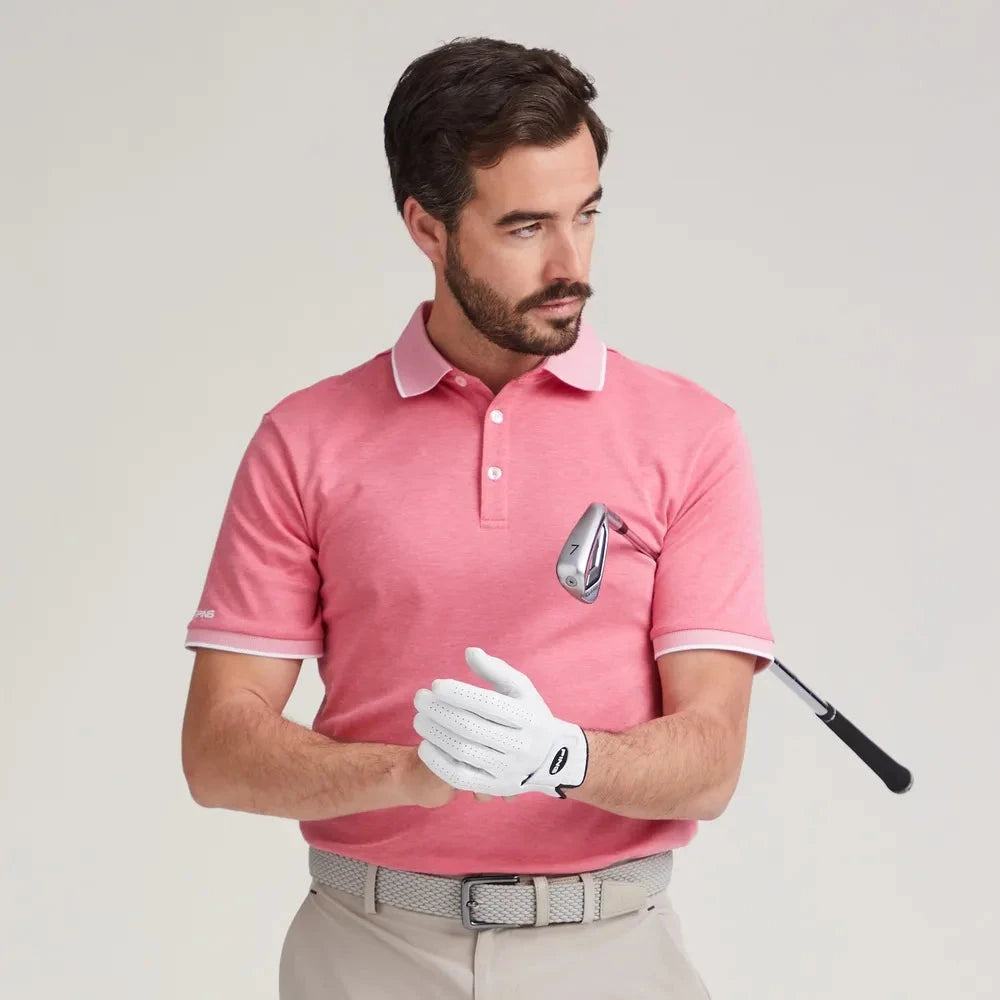 Polo PING Gideon Piqué Rhapsody Pink