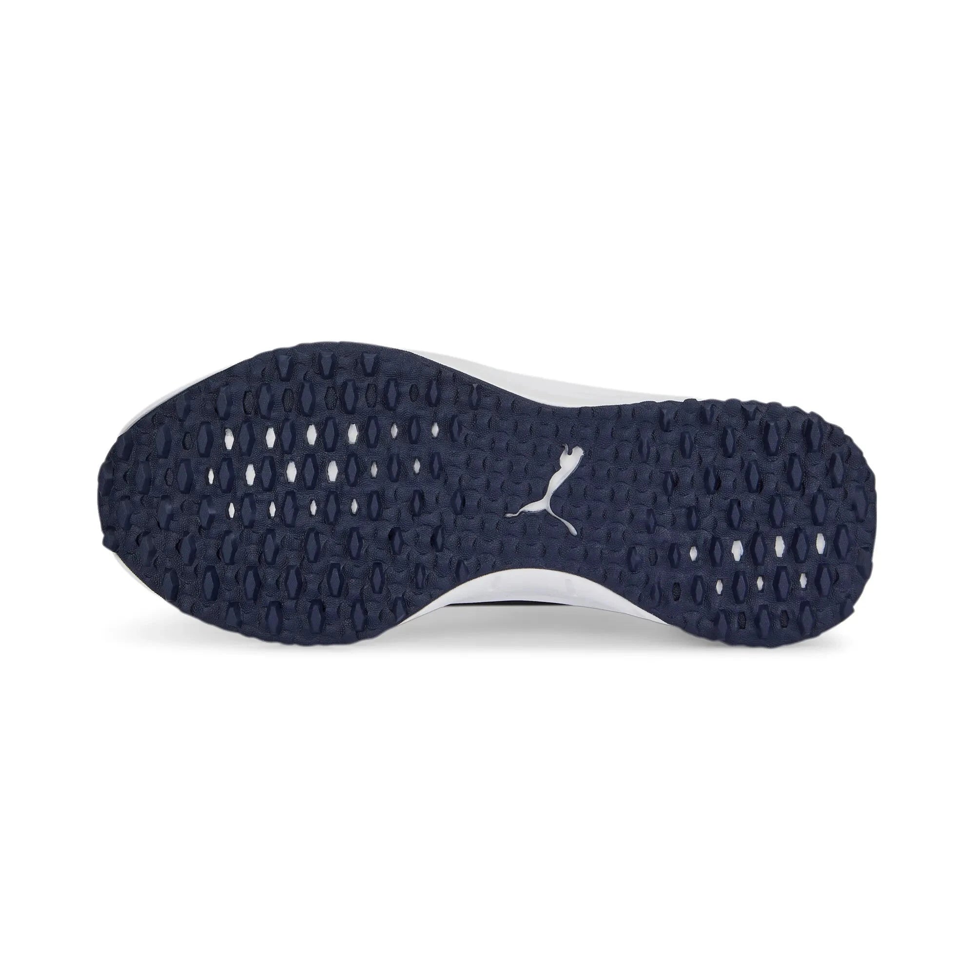Puma Chaussures FUSION Grip Blanc Bleu Marine