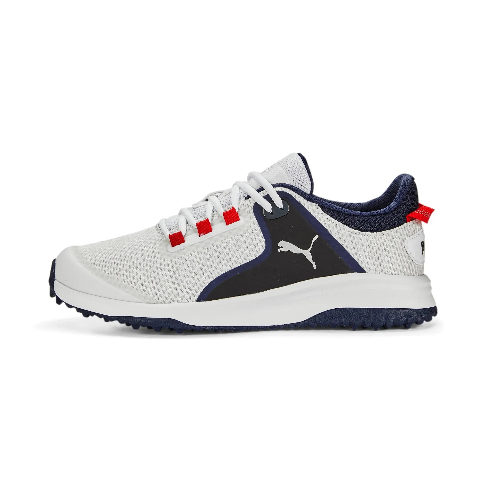 Puma Chaussures FUSION Grip Blanc Bleu Marine