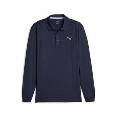 PUMA POLO MANCHE LONGUE NAVY