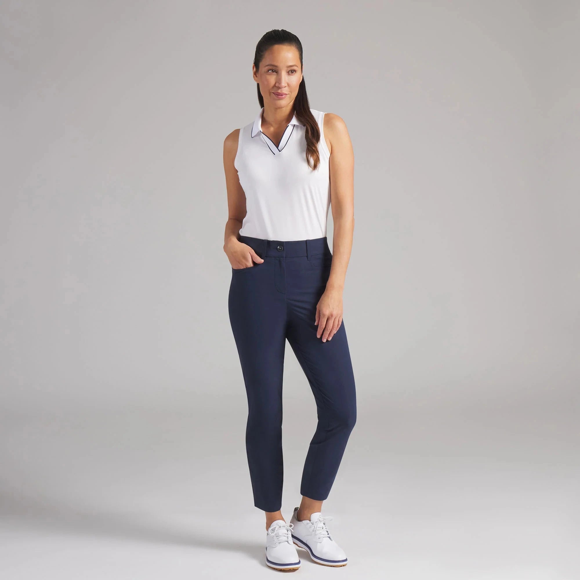 Puma Pantalon Femme Avant Slim Navy