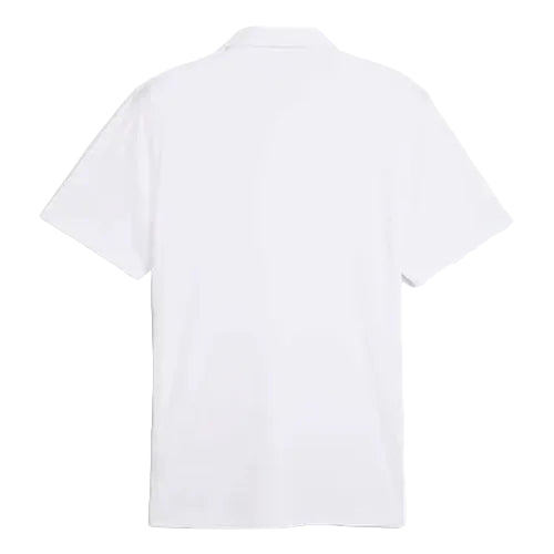Puma Polo Hommes Pure 3.0 blanc 2026 - GolfCenter.fr