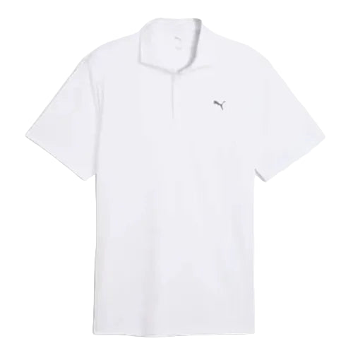 Puma Polo Hommes Pure 3.0 blanc 2026 - GolfCenter.fr