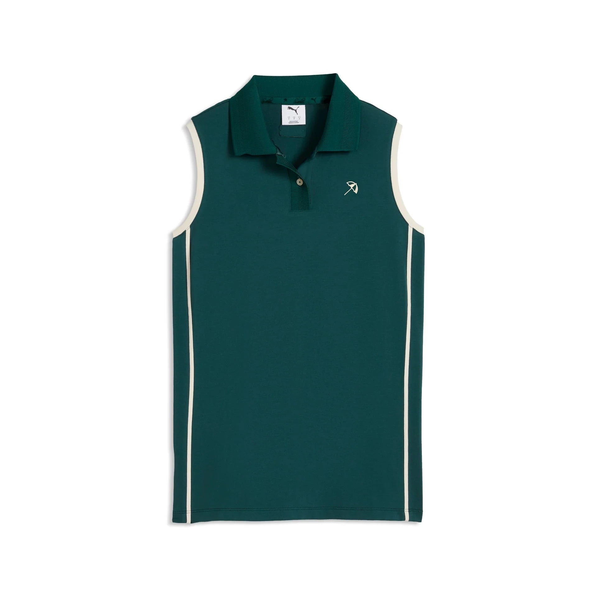 Puma Polo Sans Manches Femme AP Modalon Green
