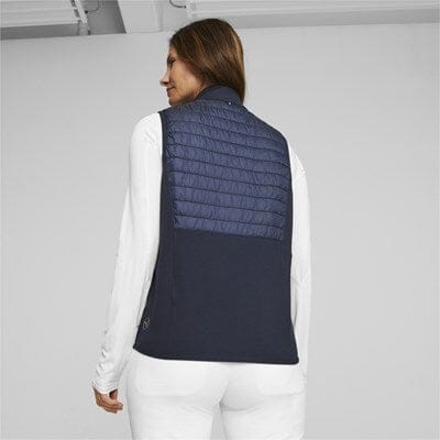 PUMA VESTE sans manches HIVER FEMME MATELASSEE Navy