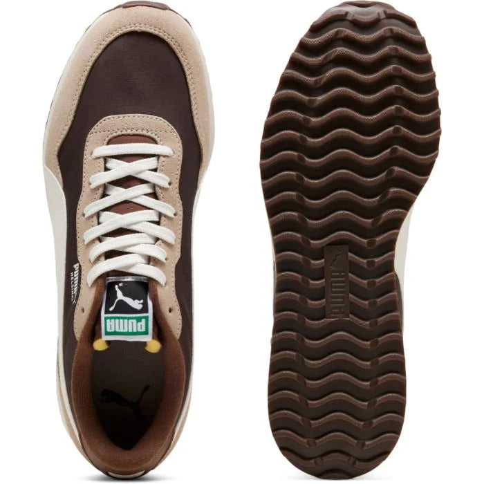 Puma Chaussures de golf Helsinki G Fudge / Birch / Warm White - GolfCenter.fr