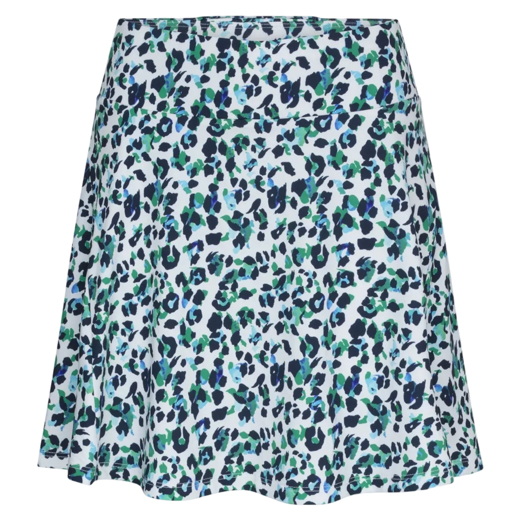 Röhnisch LUNA Jupe longue Imprimé léopard Bleu Vert