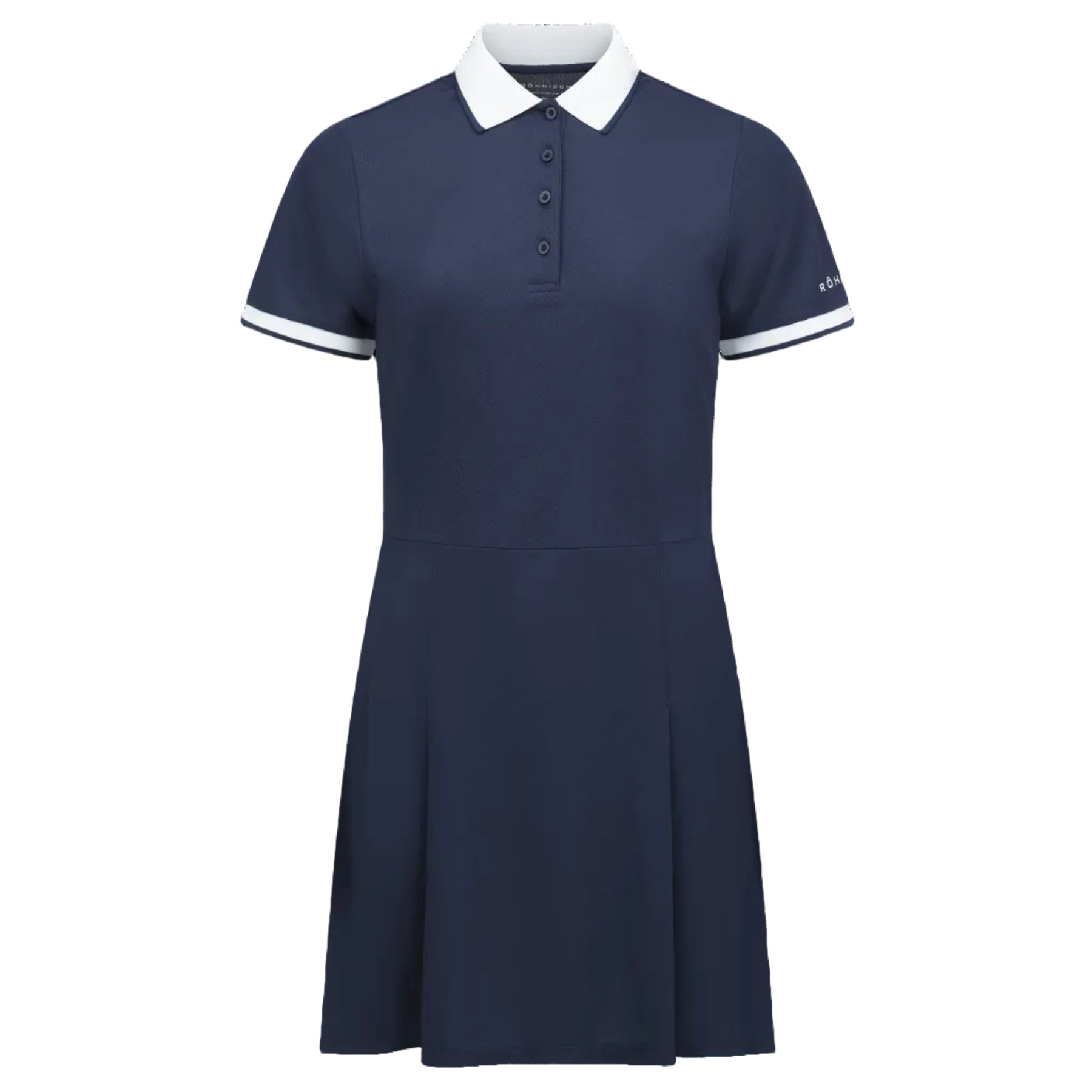 Röhnisch Miriam robe polo Bleu Marine