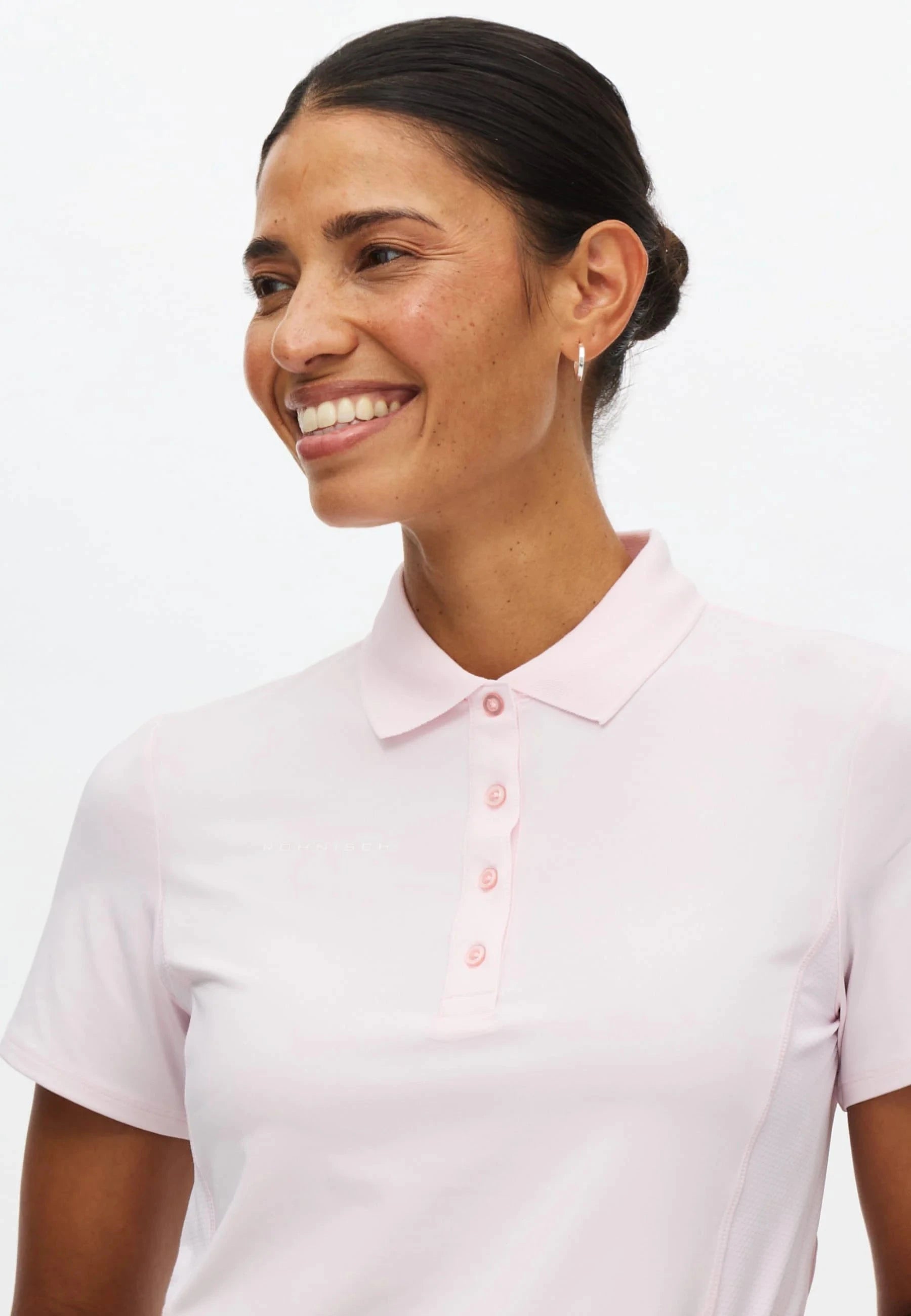 Röhnisch Nicky Poloshirt Rose Poudré - GolfCenter.fr