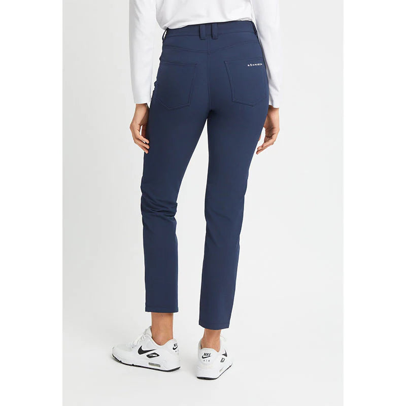 Röhnisch Pantalon Chaud Chie Brossé Navy 30