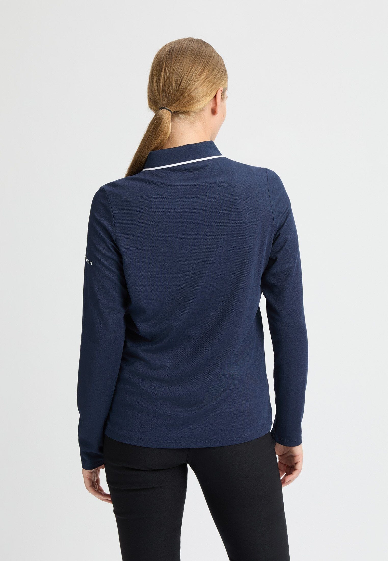 Rohnisch polo avec manche Miriam bleu Marine