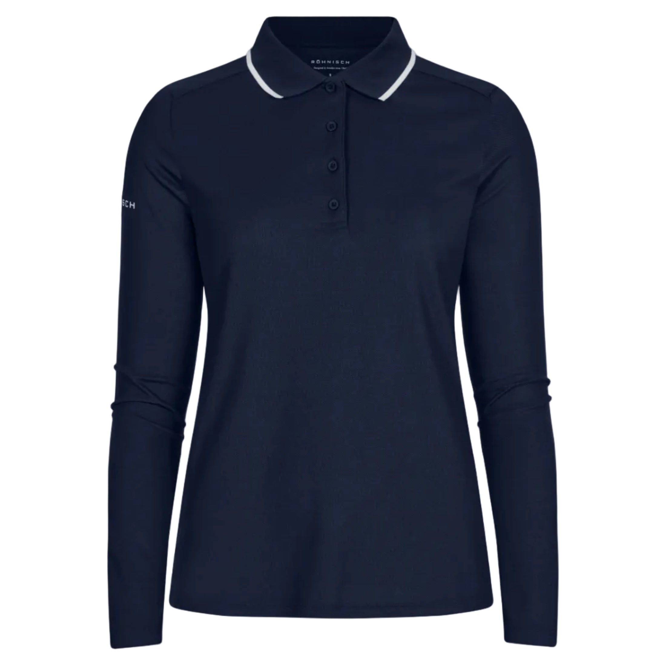 Rohnisch polo avec manche Miriam bleu Marine