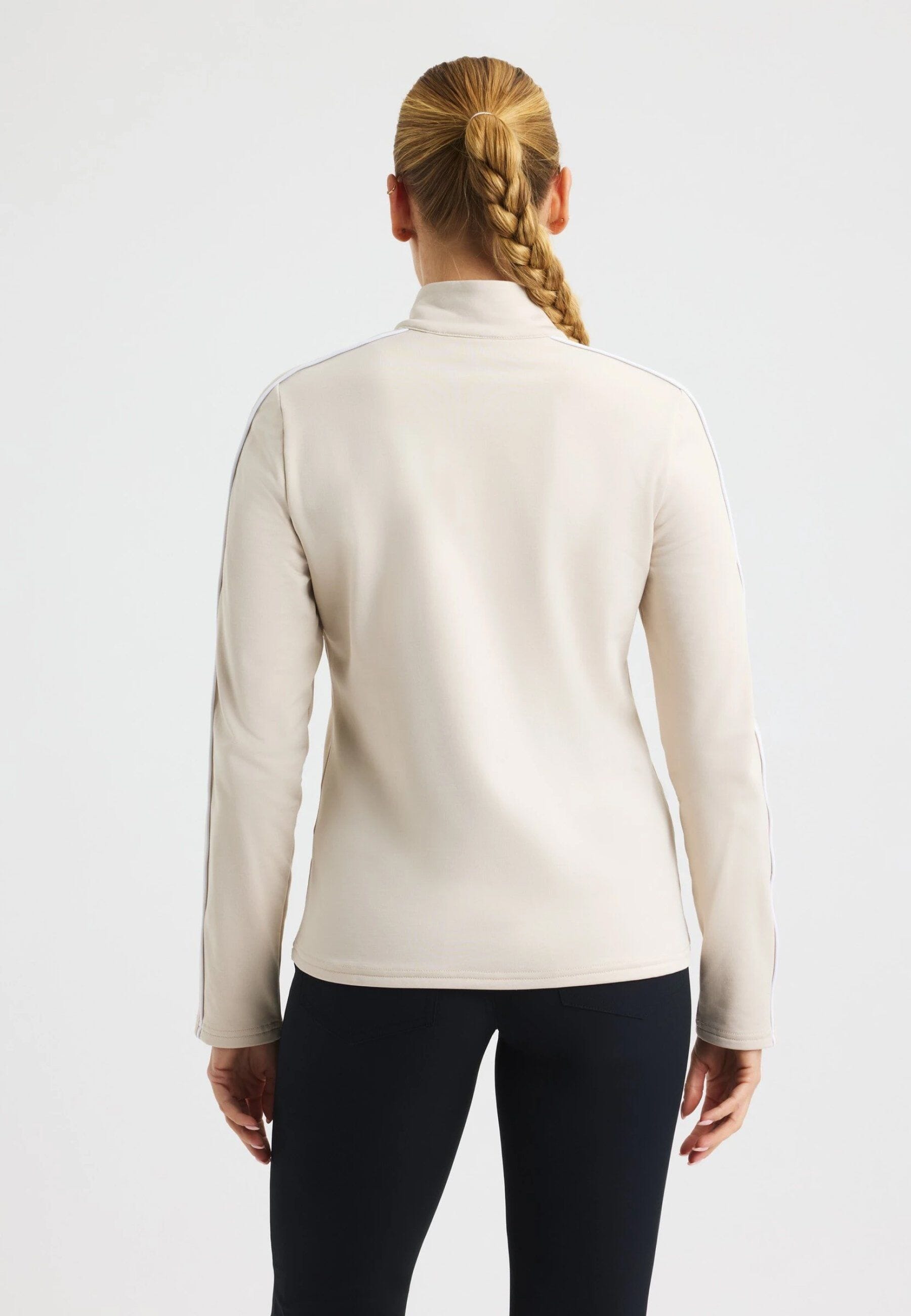 Rohnisch Pull AMIE Demi Zip beige