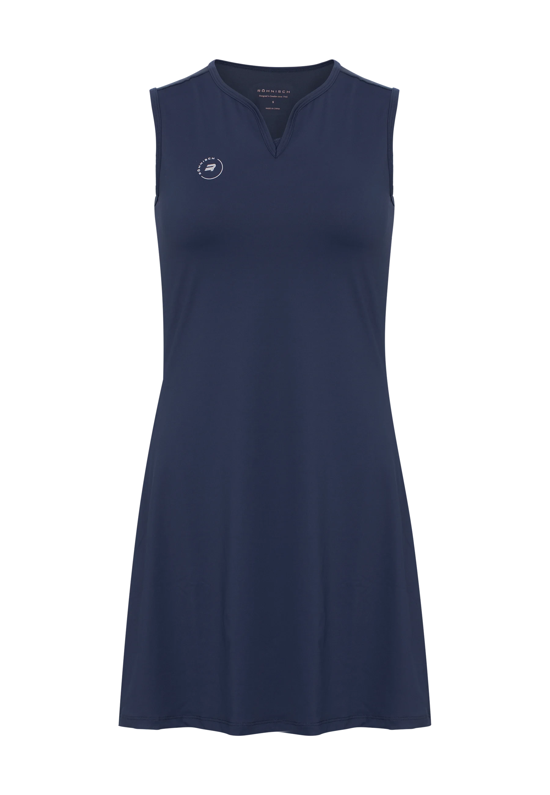 Röhnisch Robe polo Mesh Motion Bleu Marine