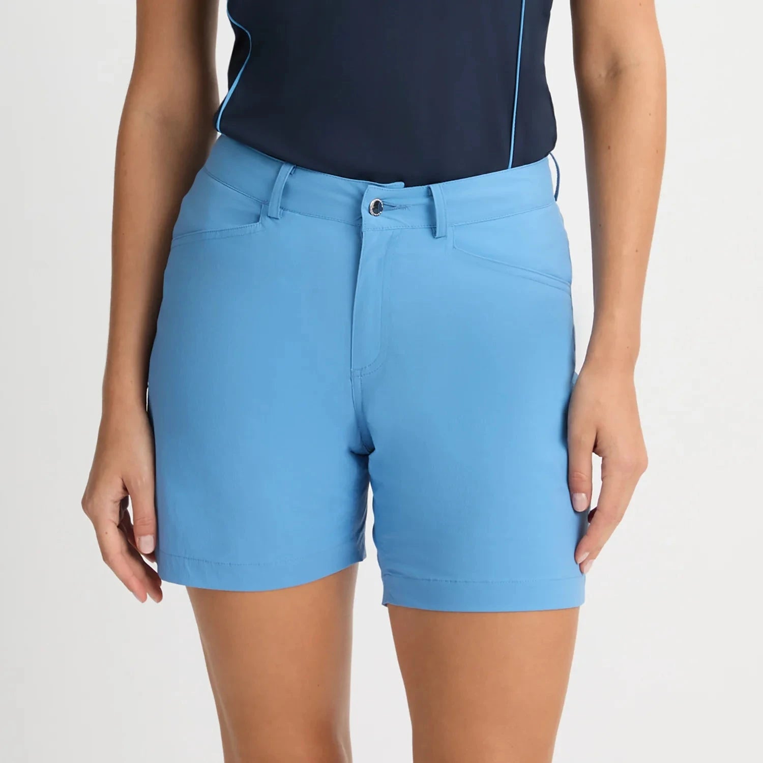 Rohnisch Short Lightstretch Bleu Pacific Coast