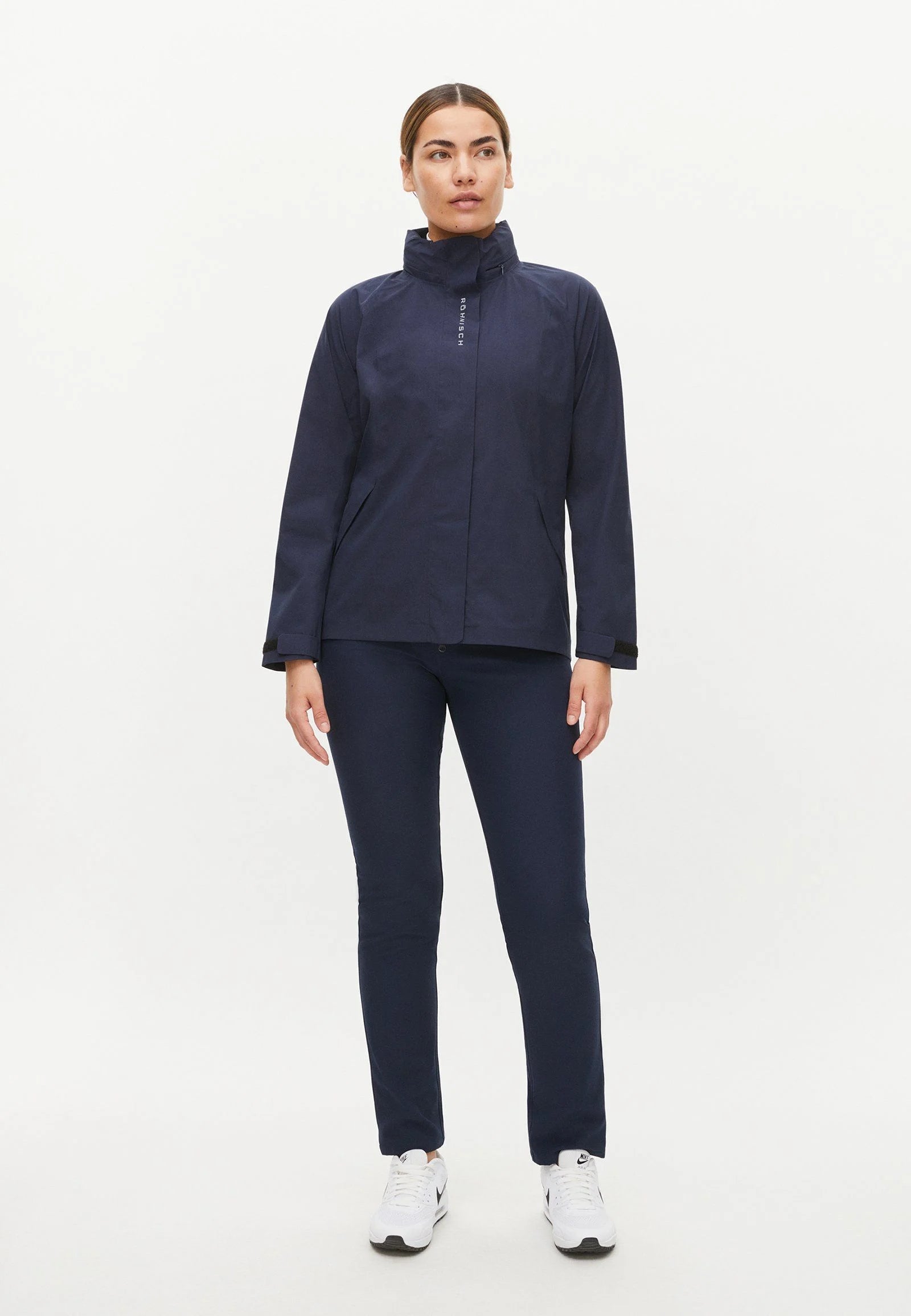 Rohnisch Veste de pluie Storm RAIN Navy