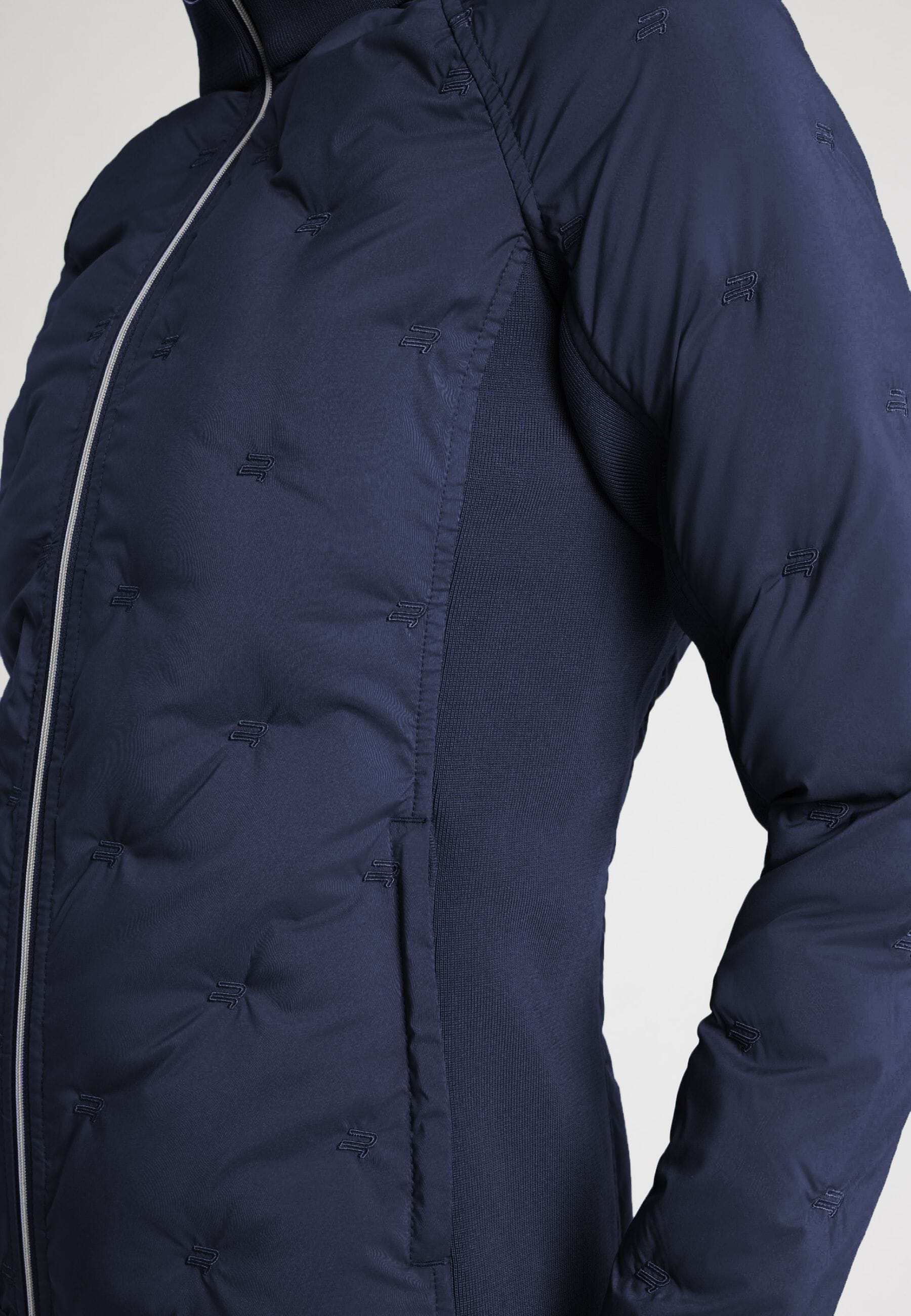 Rohnisch veste Padded Windbreaker Navy