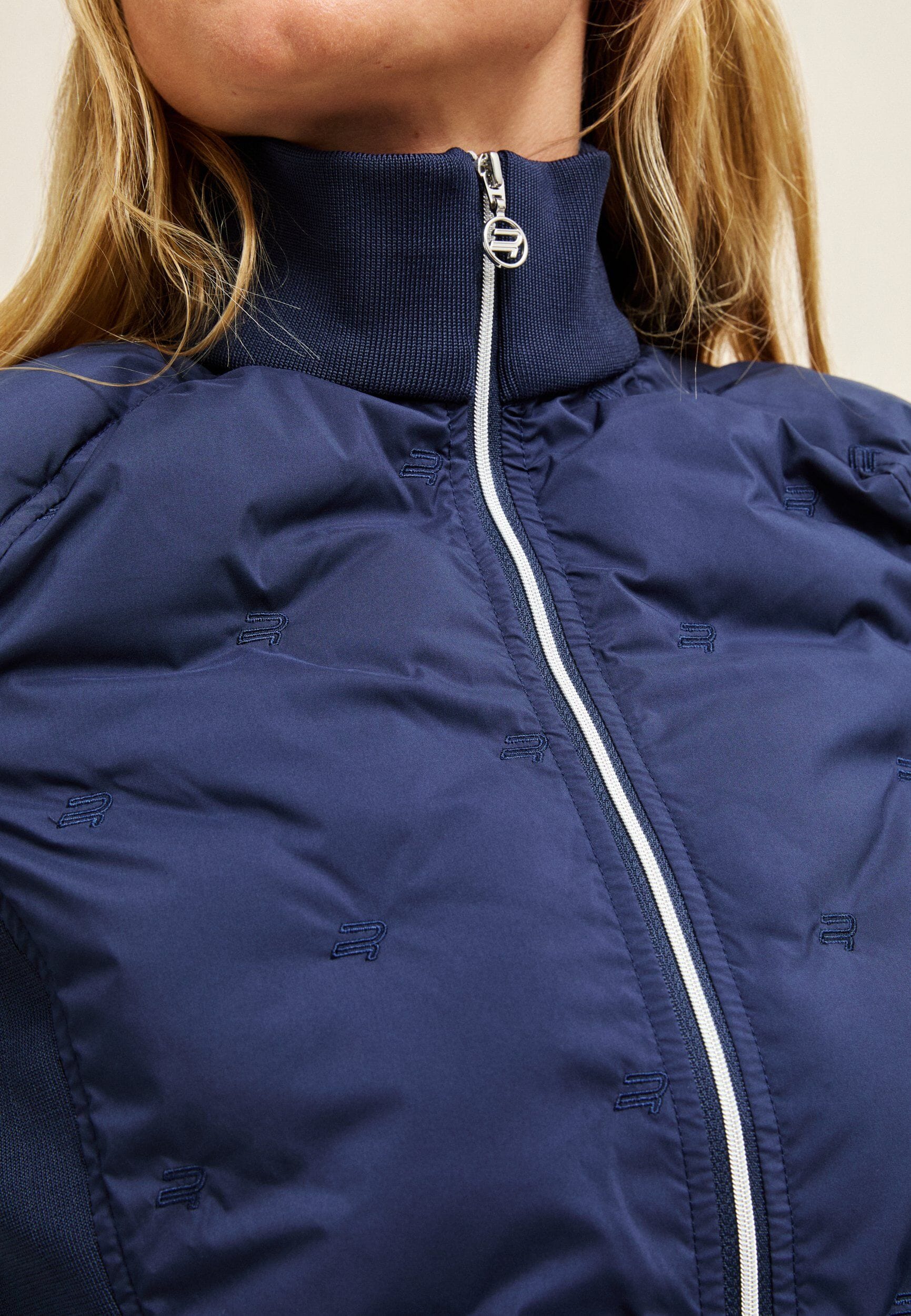 Rohnisch veste Padded Windbreaker Navy