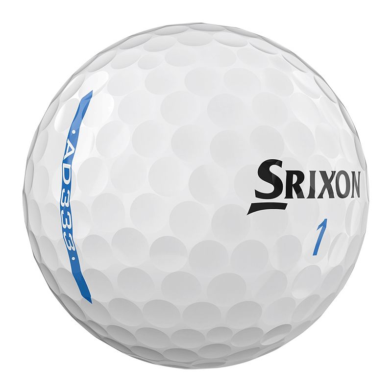 Srixon Balles AD333 Pure White (PACK de 24 balles)