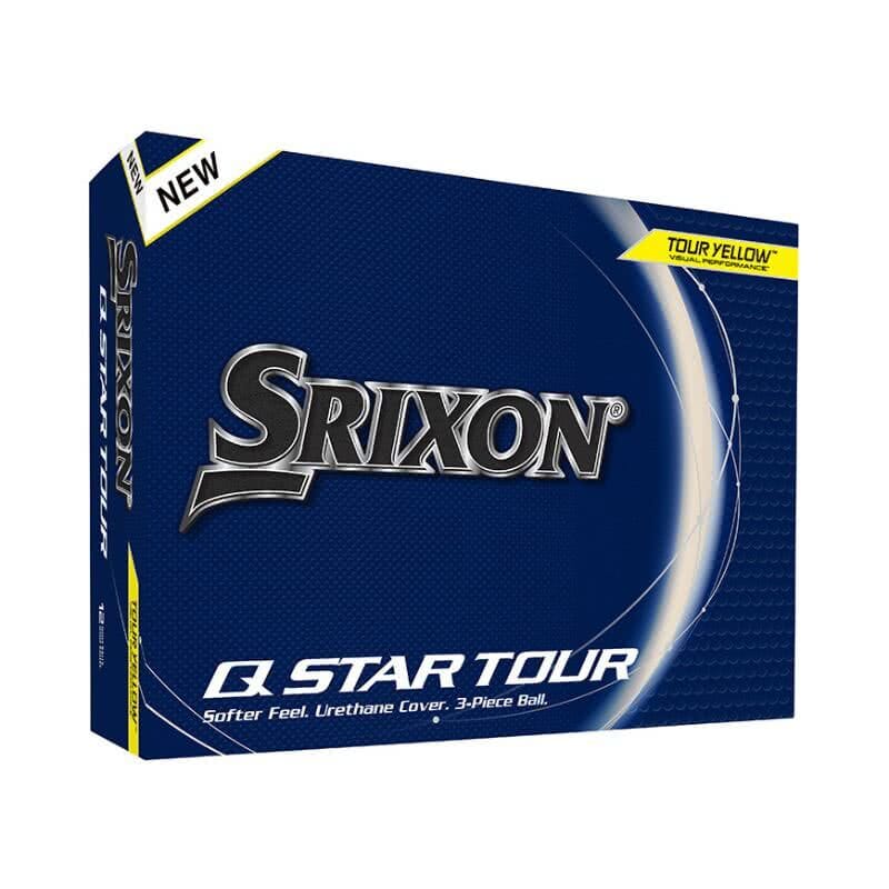 Srixon Balles Q-Star Tour yellow (boite de 12)