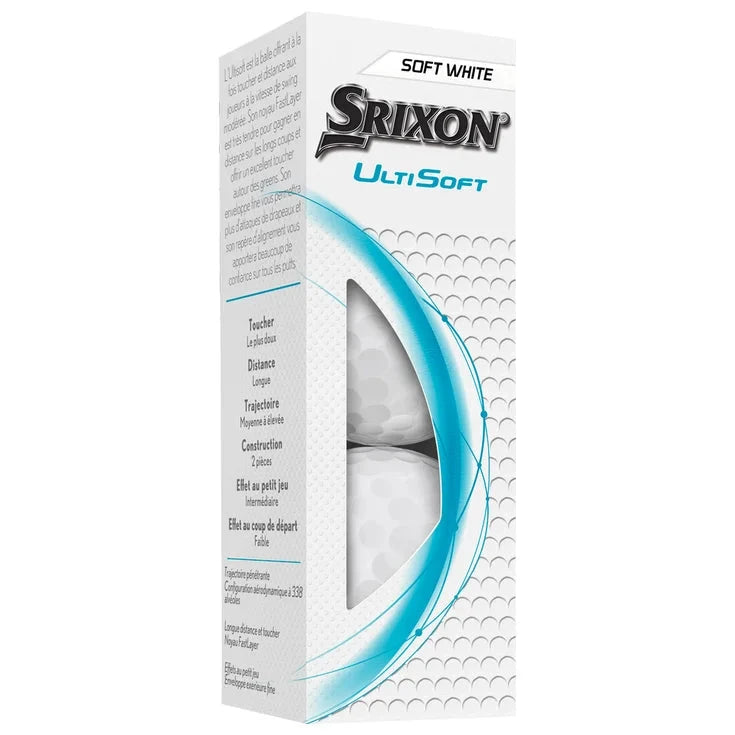 Srixon Balles ULTISOFT (boite de 12 balles)new 2025