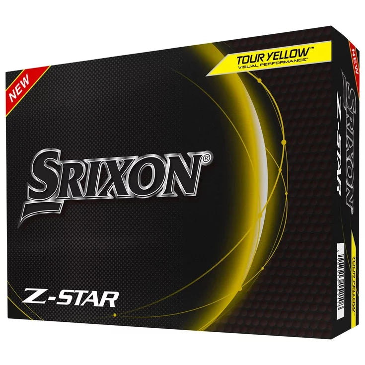 Srixon Balles Z Star Jaune (boite de 12 balles)