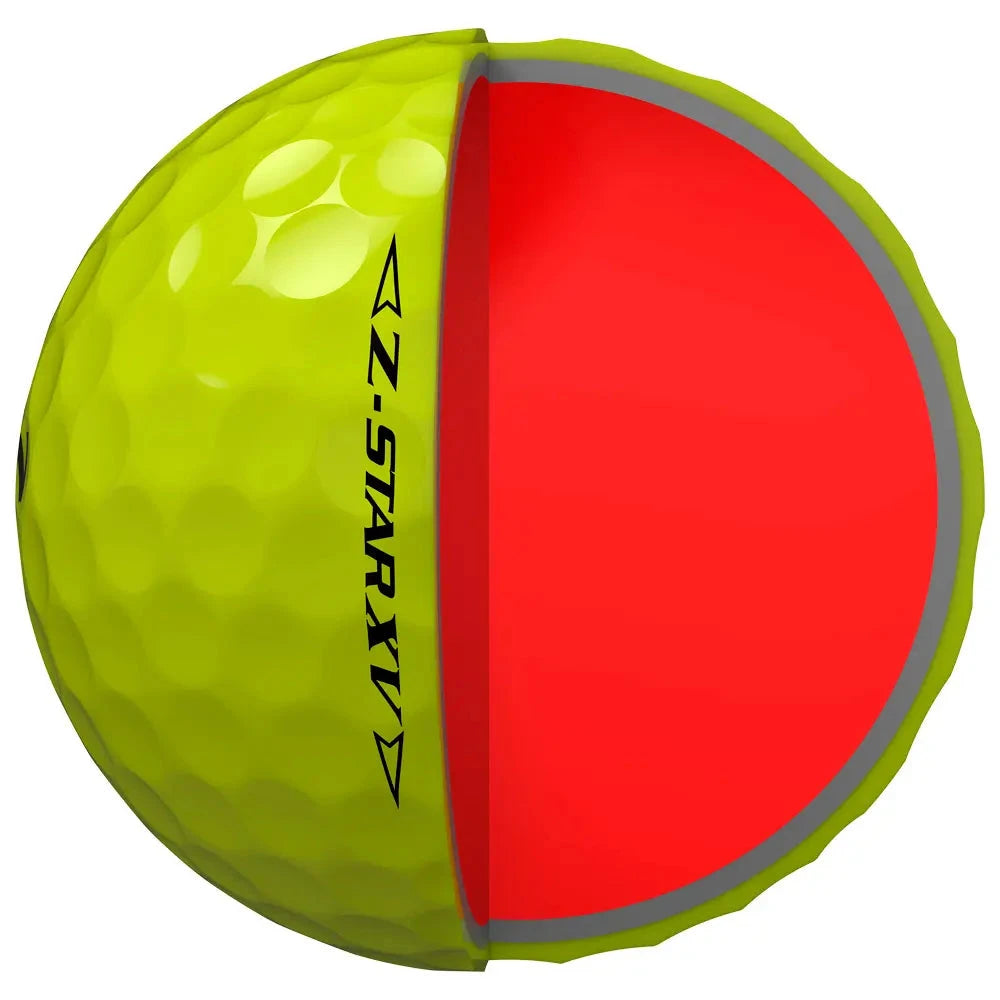 Srixon Balles Z Star XV Jaune (Boite de 12 balles)