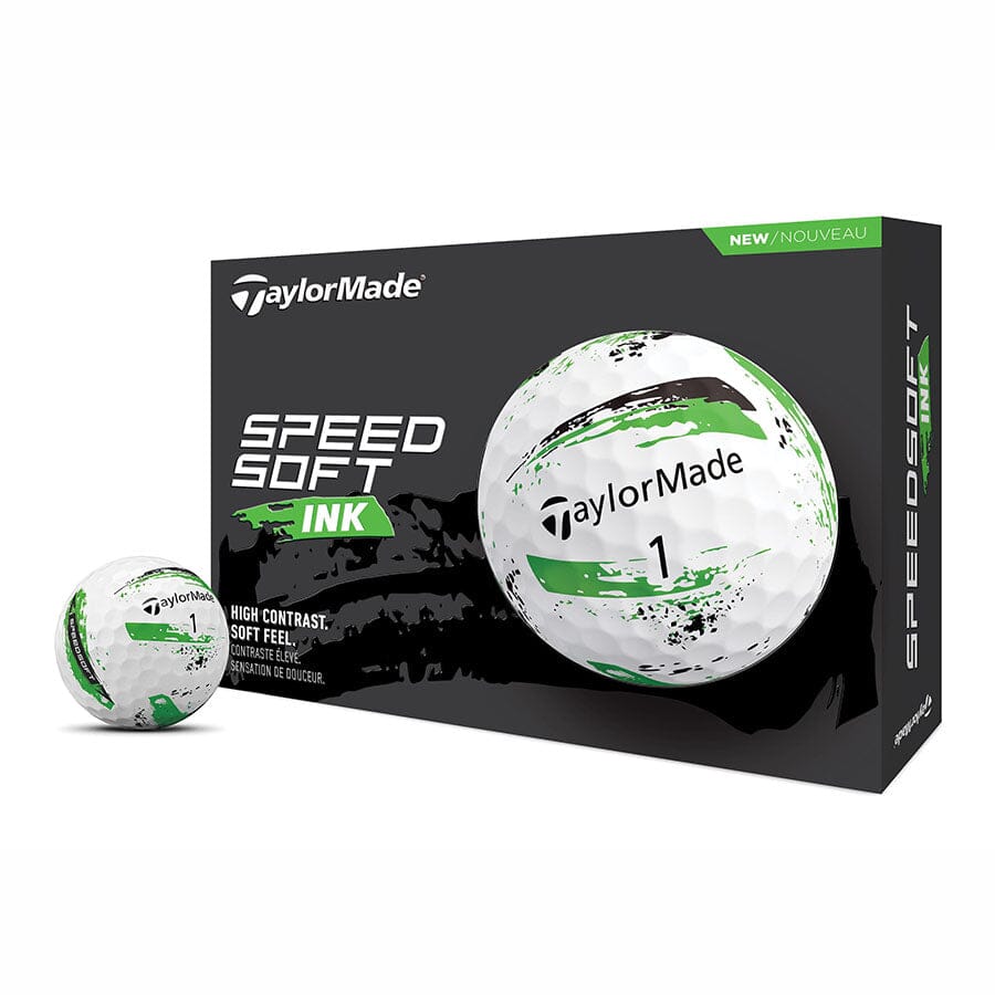 TaylorMade Balles SpeedSoft Ink (Boite de 12)