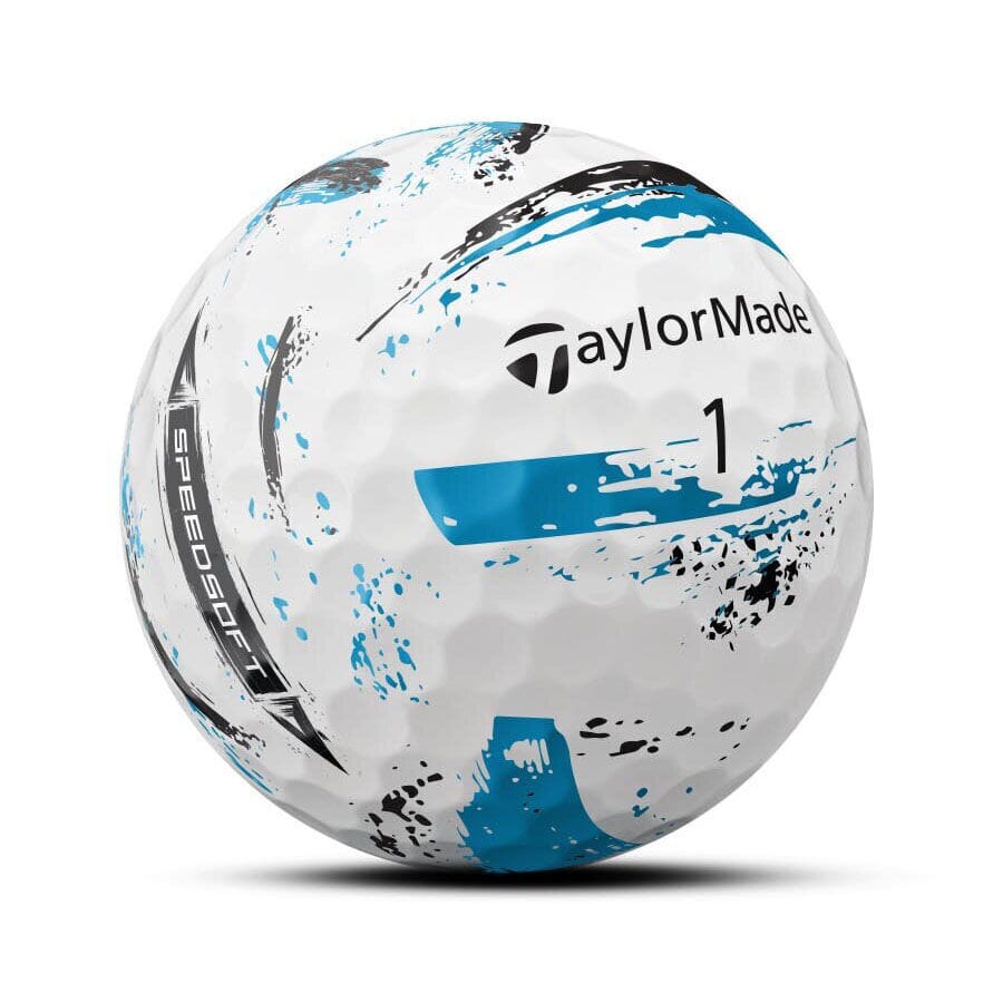 TaylorMade Balles SpeedSoft Ink Multi (Boite de 12)