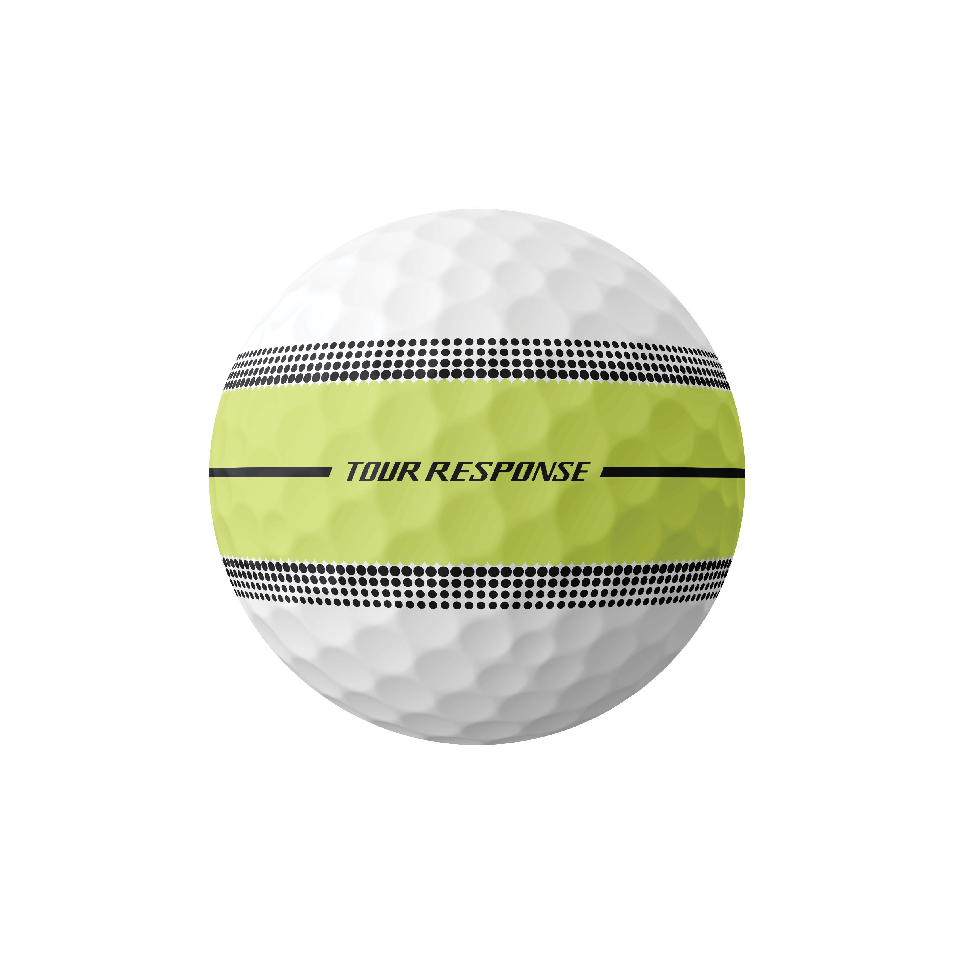 TaylorMade Balles Tour Response STRIPE 2025 (Boite de 12)