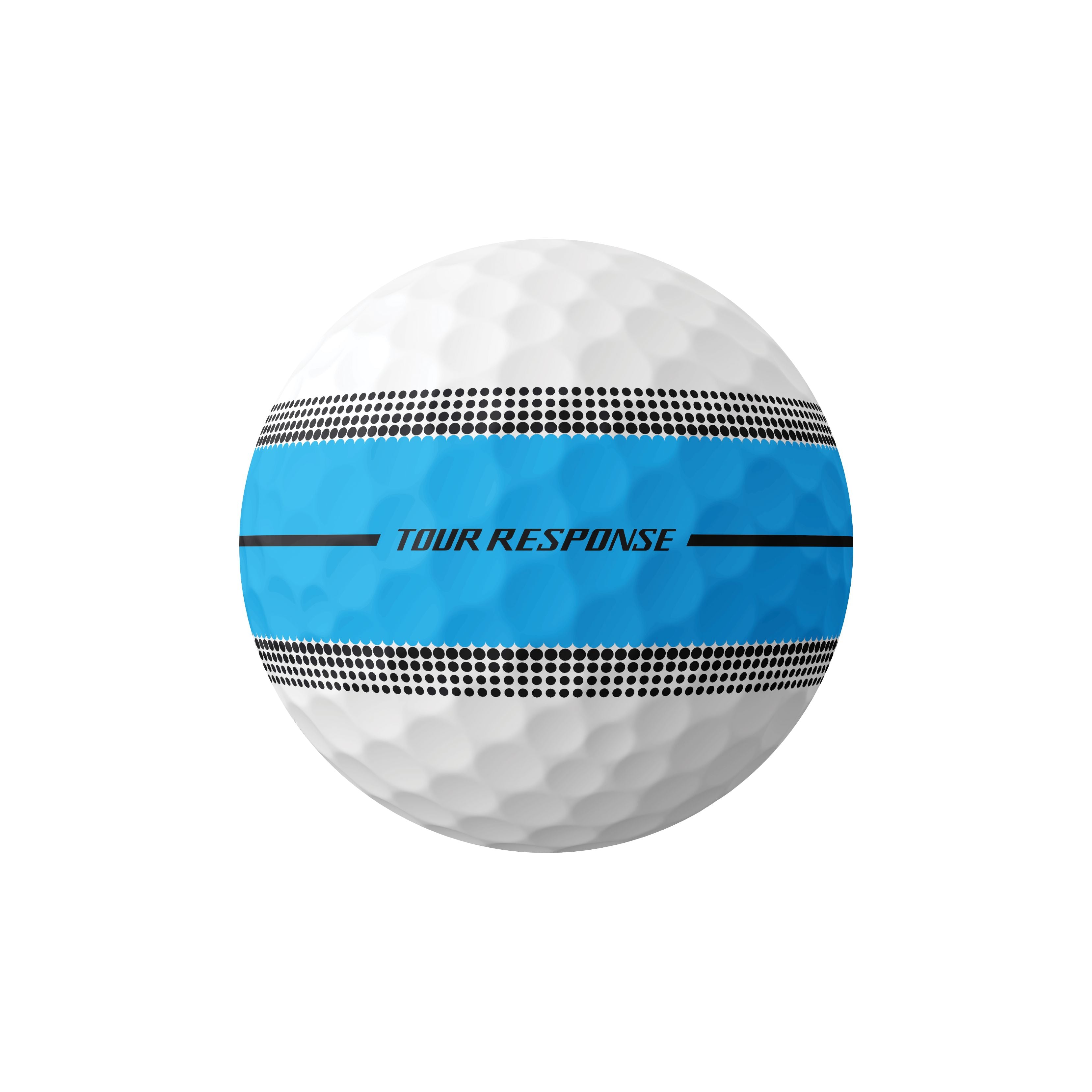 TaylorMade Balles Tour Response STRIPE 2025 (Boite de 12)