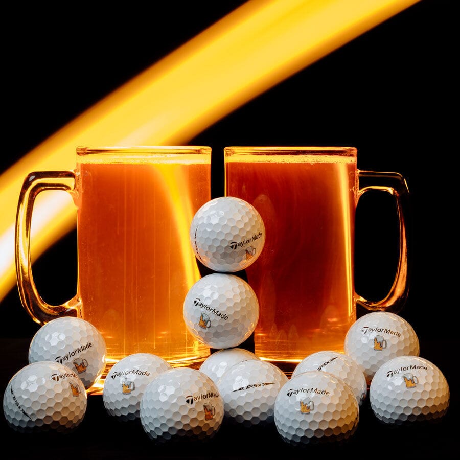 TaylorMade Balles TP5 My Symbol Beer (Boite de 12)