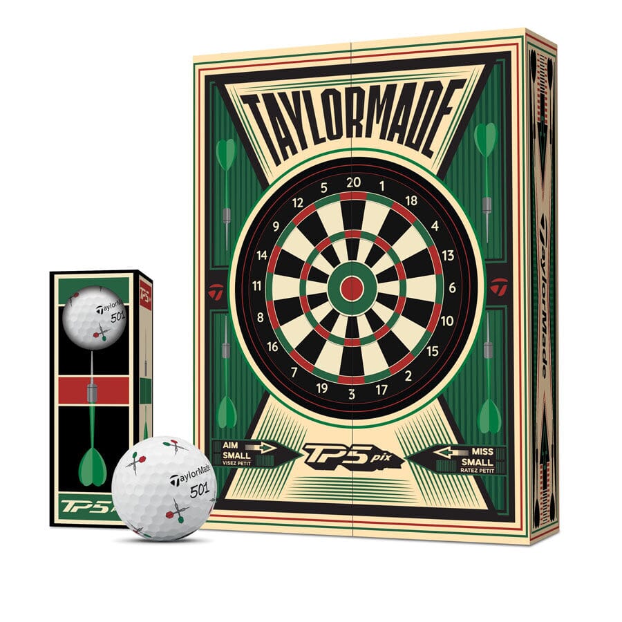 TAYLORMADE BALLES TP5 Pix Edition Limitée DART