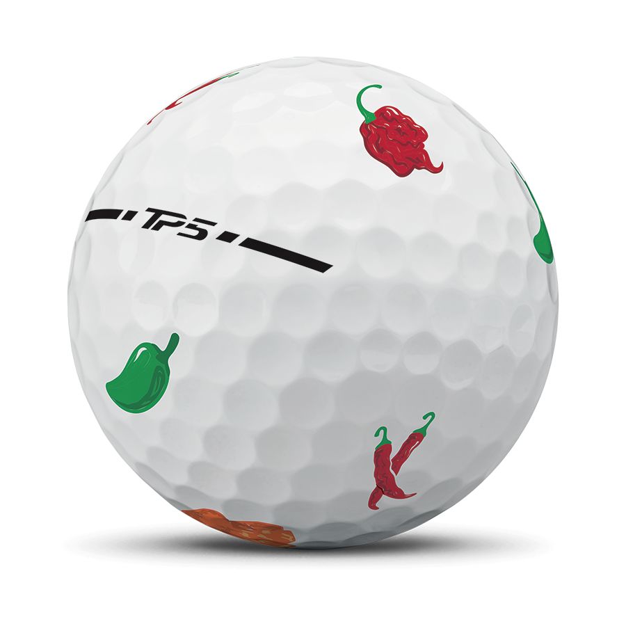 TaylorMade Balles TP5 Pix Peppers Limited Edition (Boîte de 12)