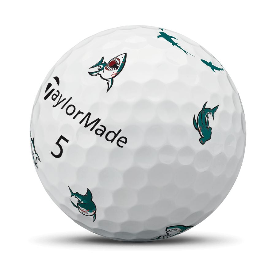 TaylorMade Balles TP5 Sharks Limited Edition (Boîte de 12)